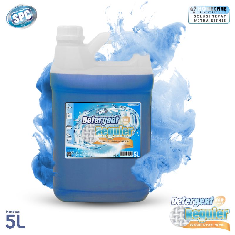 Jual Deterjen Laundry Matic SPC Reguler Anti Noda Original 5 Liter ...