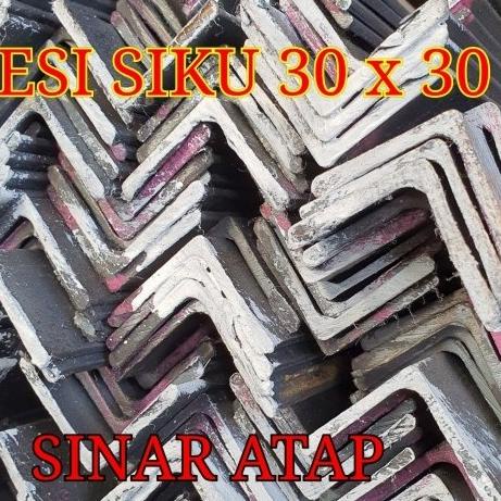 Jual BESI SIKU 30x30 Panjang 6 M Lebar 2.8 Tebal 2 Mm | Shopee Indonesia