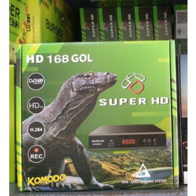 Jual Set Top Box Komodo DVBT2 Super HD Gol + Kabel HDMI Shopee Indonesia