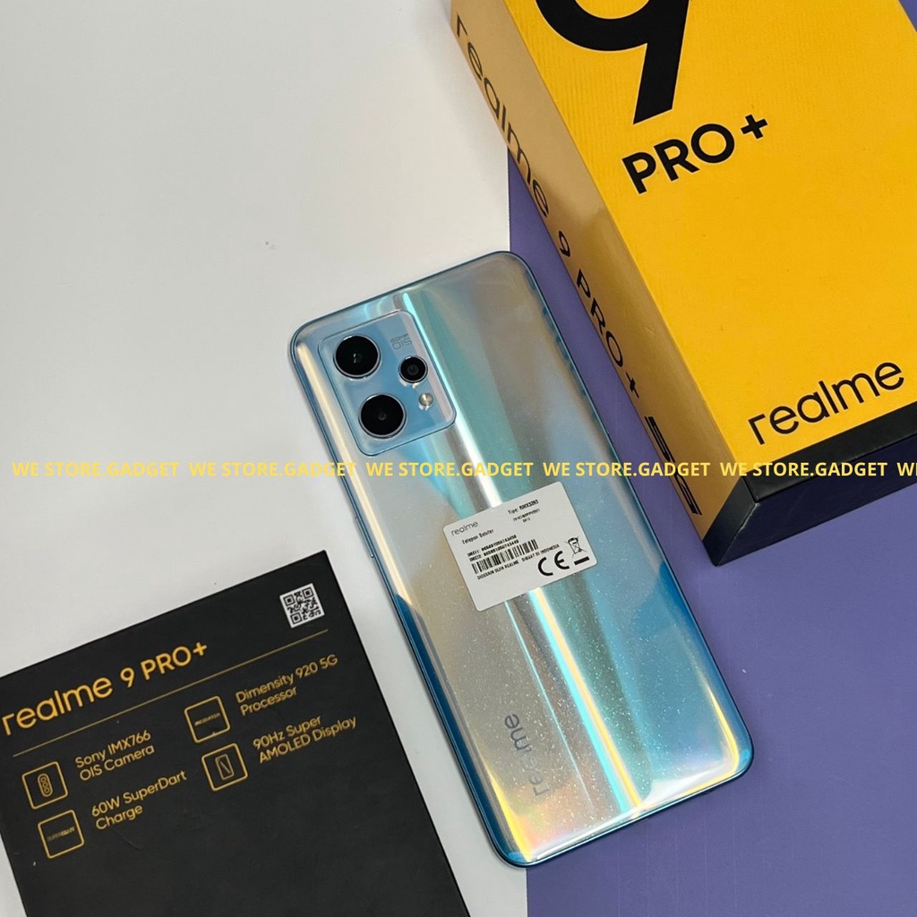 Jual REALME 9 PRO PLUS 5G 8/128gb & 8/256gb SECOND FULLSET ORIGINAL ...
