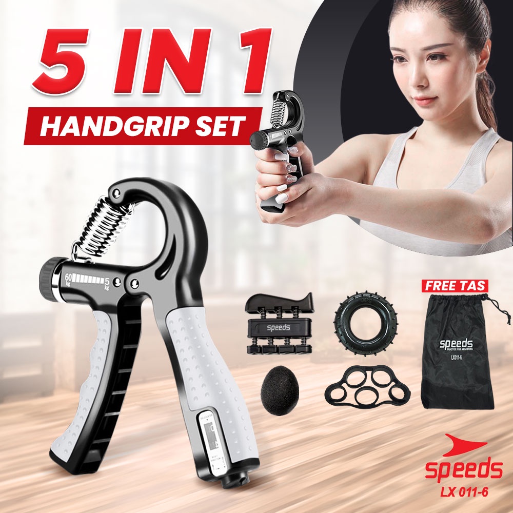 Jual SPEEDS Hand Grip Set Foam Fitness Alat Olahraga Latihan Beban ...