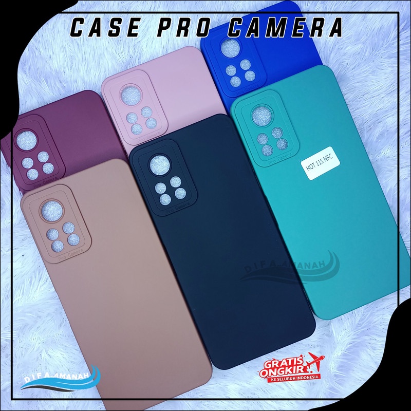 Jual Infinix Hot 11s Nfc Silicon Warna Macaron Case Pro Camera Dove Matte Colour Choice Case 3698