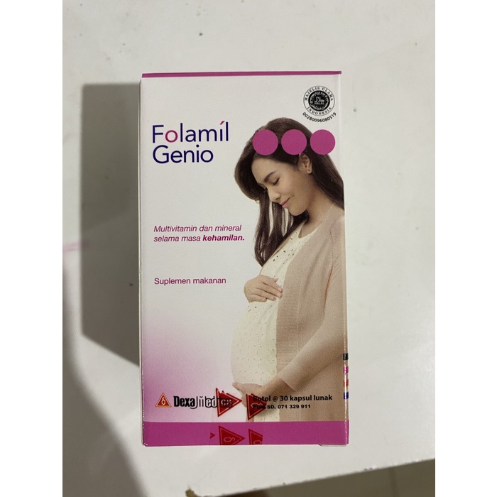 Jual Folamil Genio Isi 30 Kapsul | Shopee Indonesia