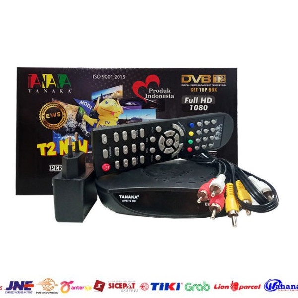 Jual Set Top Box (STB) Tanaka New DVB-T2 TV Digital UHF Channel Lokal ...