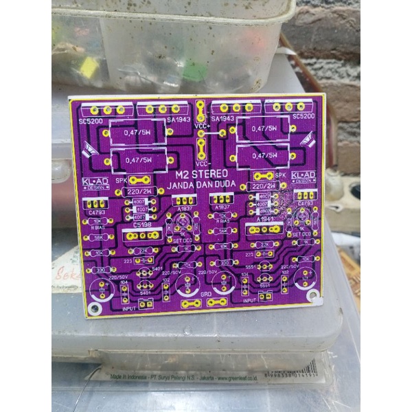 Jual PCB DRIVER M2 BOSTRAP VERSI STEREO JANDA DAN DUDA | Shopee Indonesia