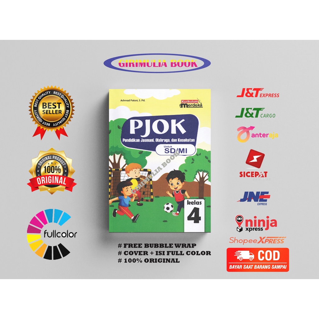 Jual BUKU ORIGINAL PJOK (Pendidikan Jasmani, Olahraga, Dan Kesehatan ...