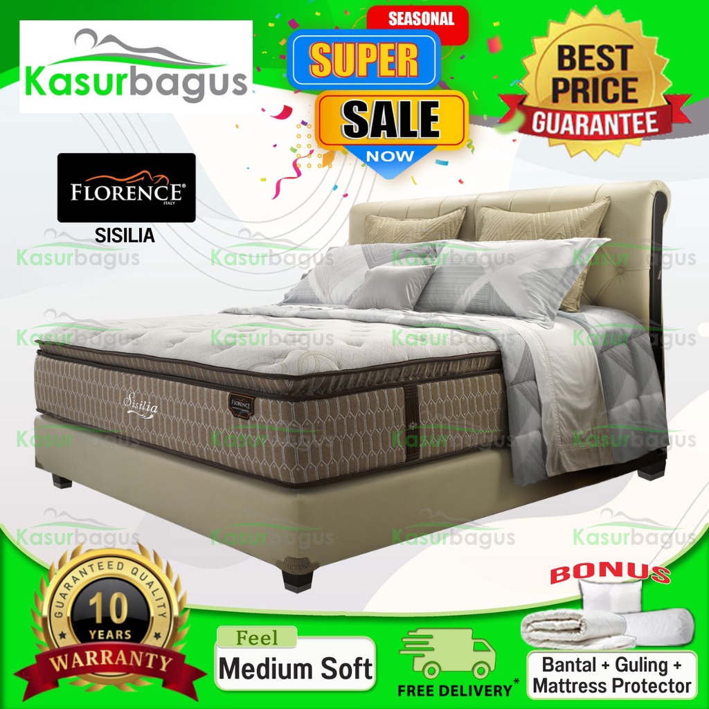 Jual Florence Kasur Springbed Sisilia - Full Set 120x200 | Shopee Indonesia