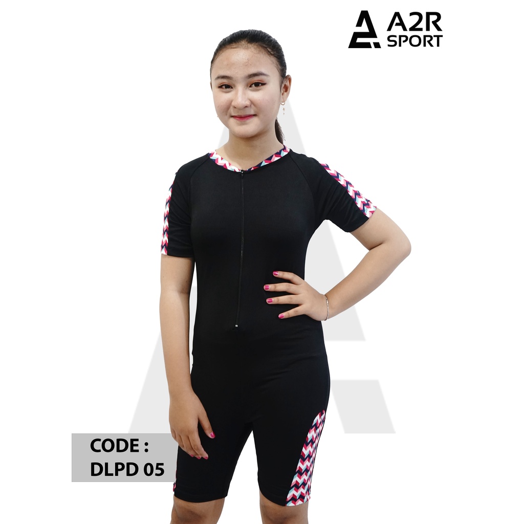Jual Baju renang dewasa outdor wanita model diving lengan pendek