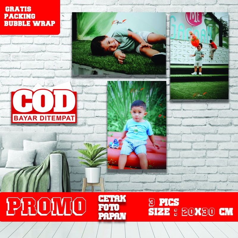 Jual HIASAN DINDING CETAK CUSTOM FOTO PAJANGAN DEKORASI DINDING