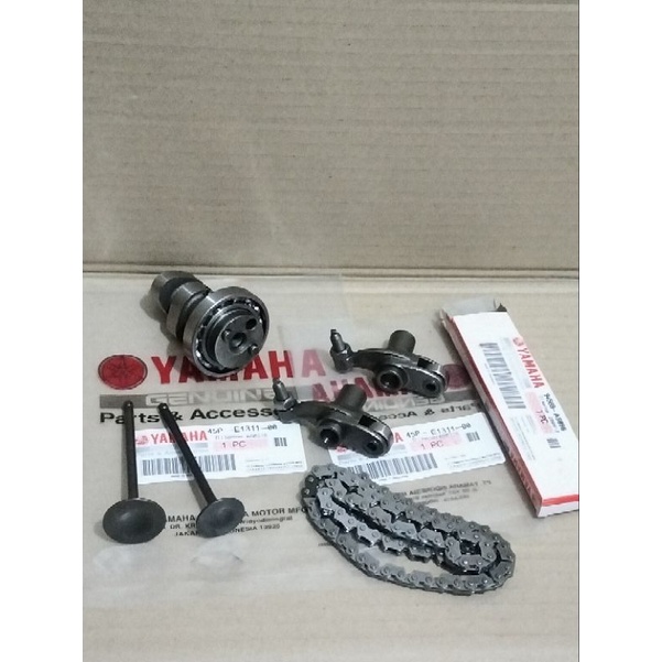 Jual Paket Noken As Platuk Klep Klep Set Rantai Keteng Yamaha Byson Karbu P Shopee Indonesia