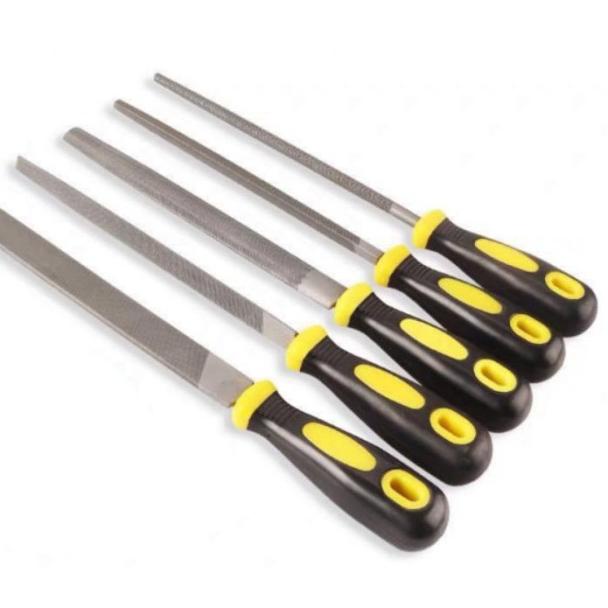 Jual set 5pcs Kikir besi 8 inch / STEEL FILE set 8