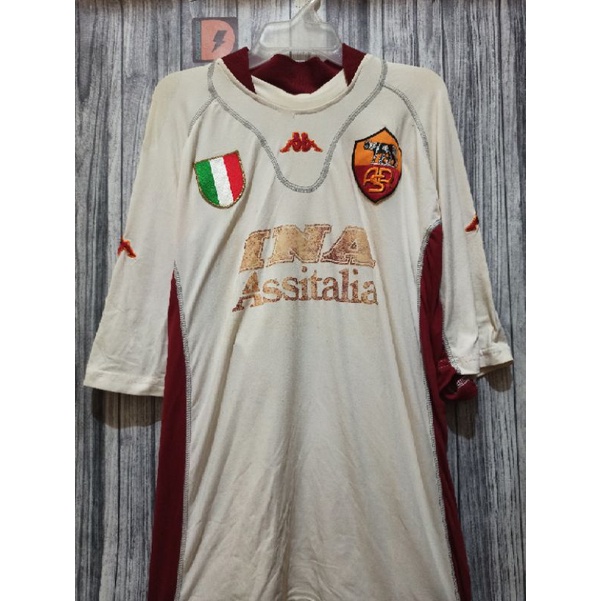 Maillot Domicile AS Roma 2001-02