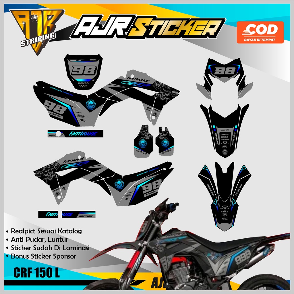 Jual Decal Honda Crf L Full Body Variasi List Honda Crf L