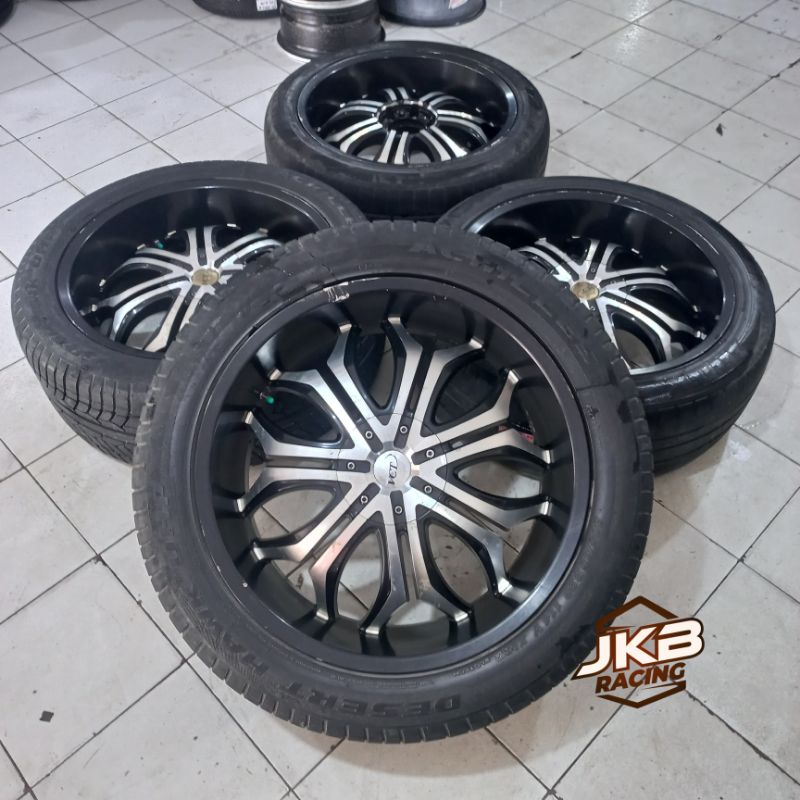 Jual Velg Racing Buat Pajero Fortuner R22 Velg Only Tanpa Ban Shopee