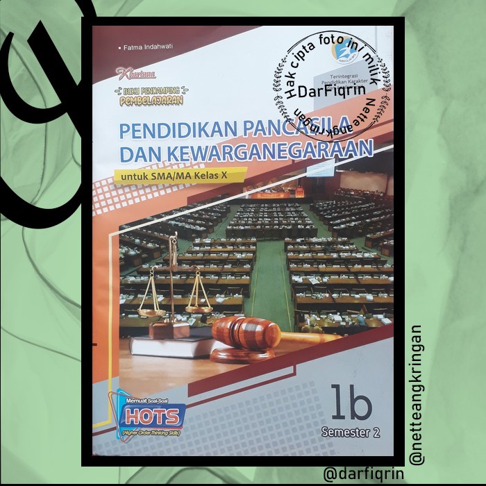 Jual Lks Ppkn Kelas 10 11 Semester 2 Sma Ma K13 Rev 2018 Hots Kharisma