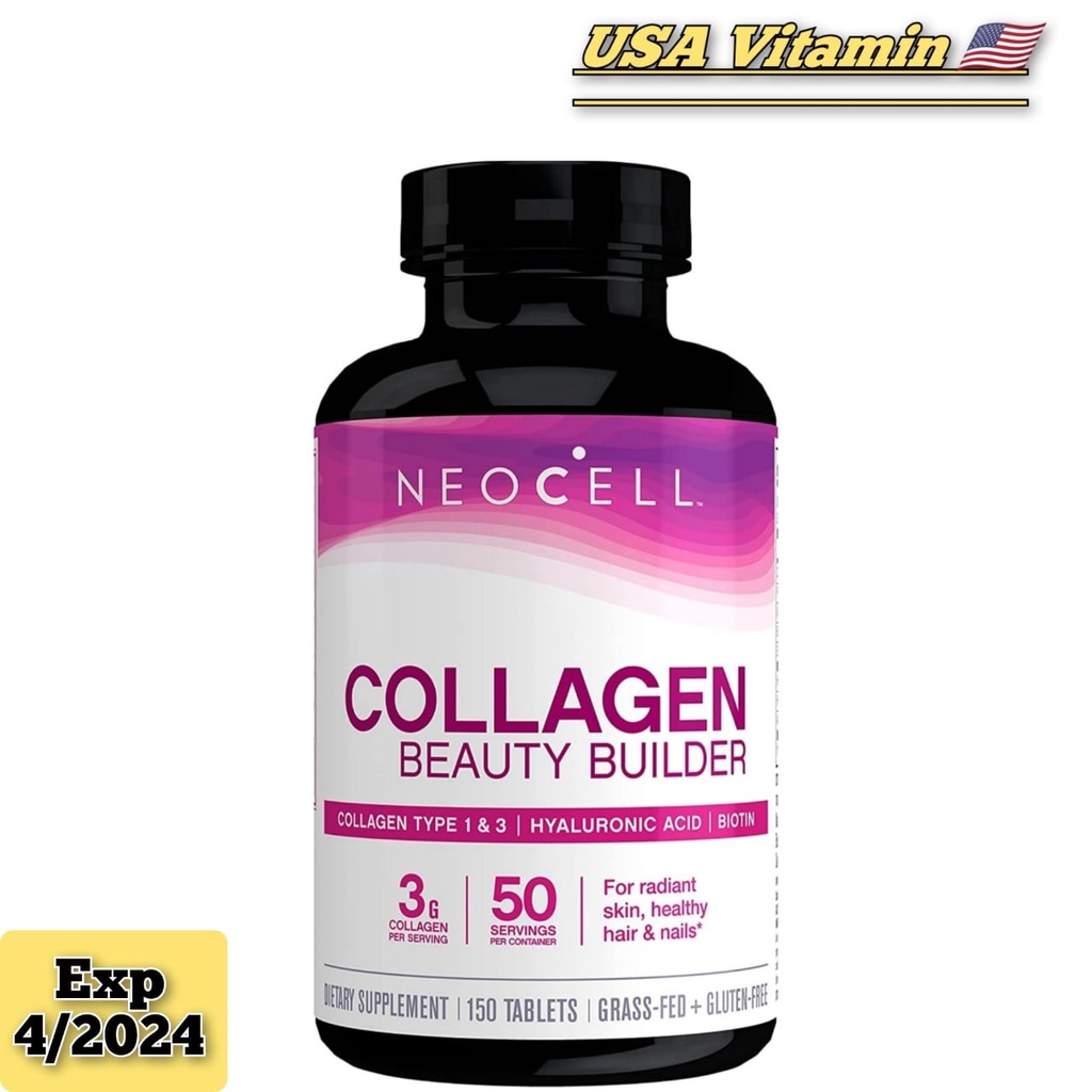 Jual NeoCell Collagen Beauty Builder Collagen Type 1 & 3 Hyaluronic ...