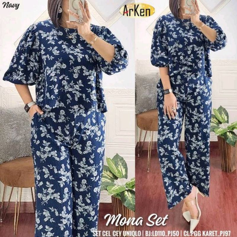 Jual Mona Set // Elona Set | Shopee Indonesia