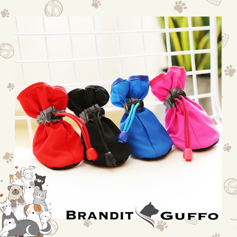 Jual Sepatu boots anjing kucing cat dog tebal anti slip musim dingin ...