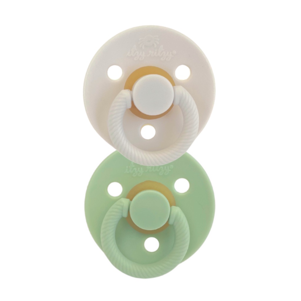 Jual itzy ritzy itzy soother natural rubber pacifier 2pack Shopee