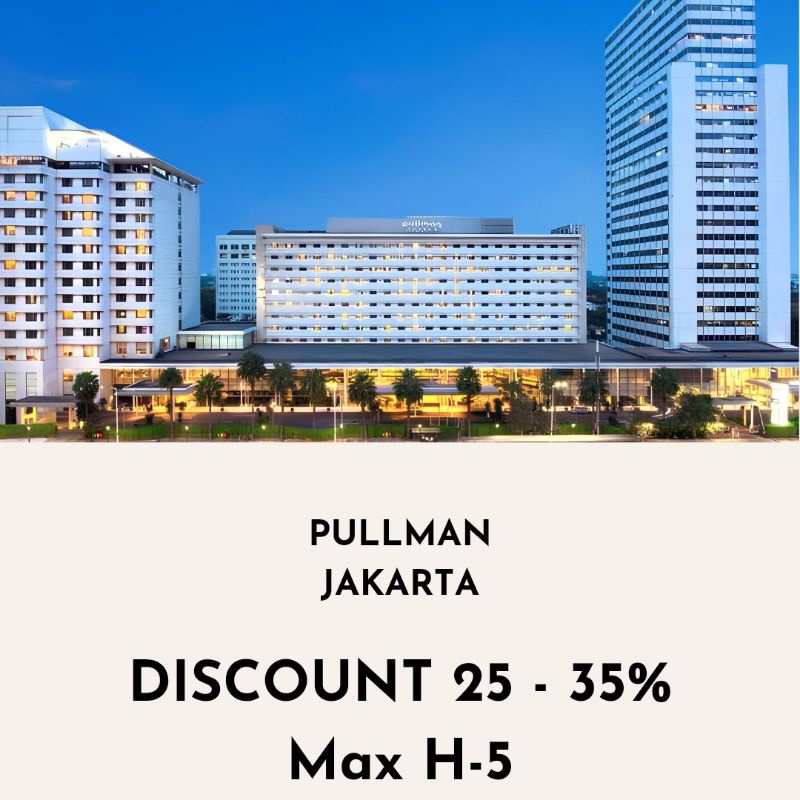 Jual Voucher Hotel Pullman Jakarta | Shopee Indonesia