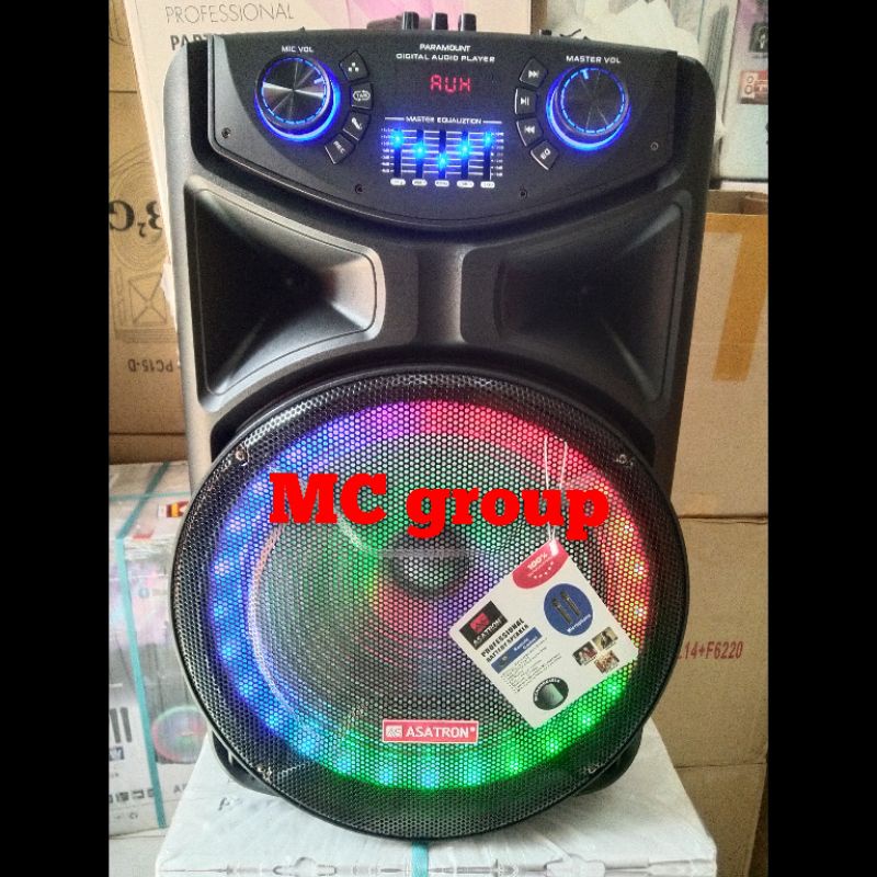 Jual Speaker Portable Asatron Paramount Inch Original Asatron Inch