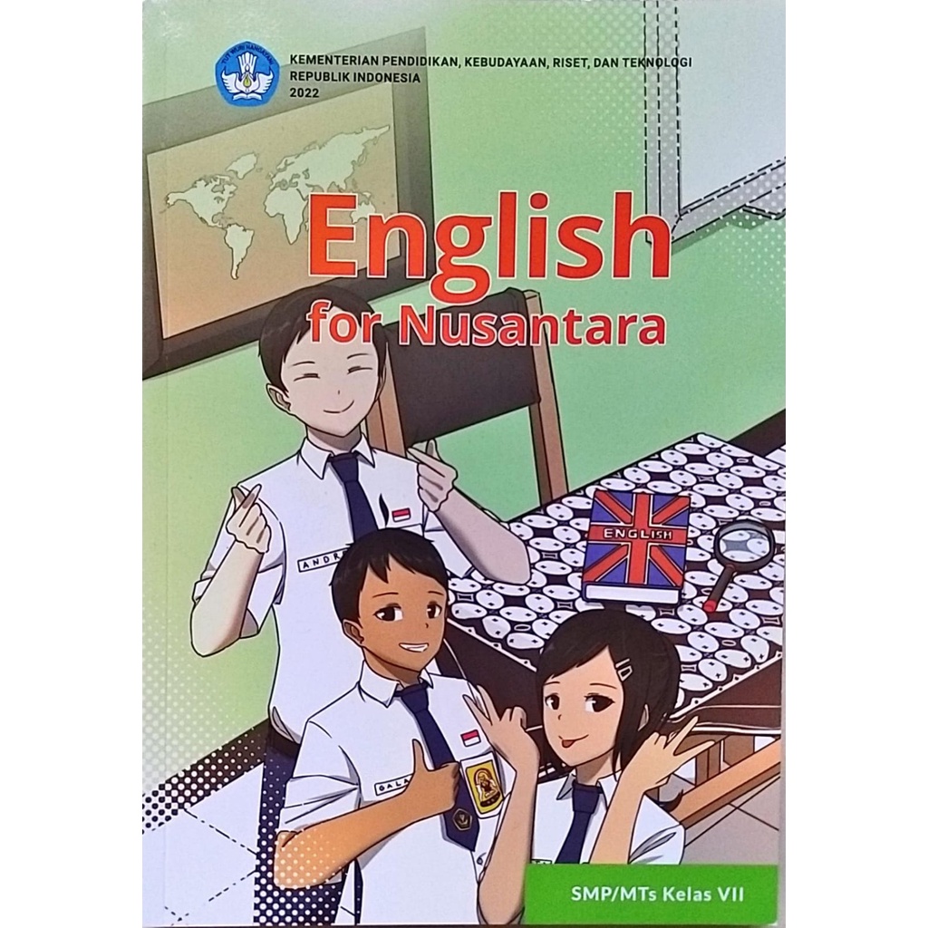 Jual Bahasa Inggris SMP/MTs Kelas 7 VII English For Nusantara Kurikulum ...