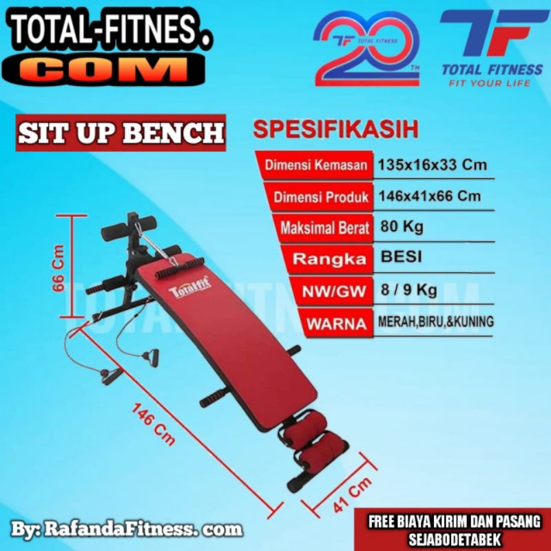 Jual Alat Olahraga Papan Sit Up Atau Sit Up Bench Harga Murah Shopee