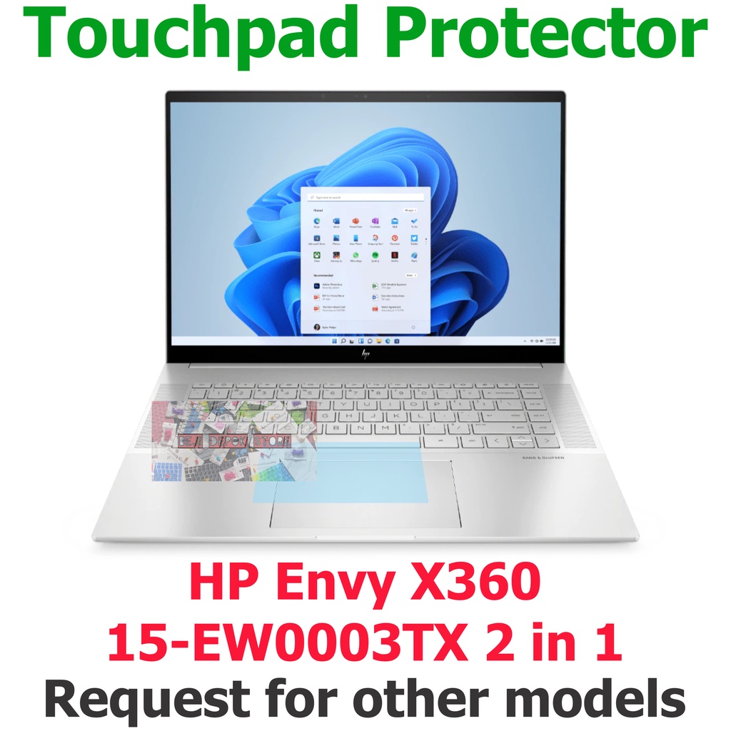 Jual Touchpad Trackpad Protector untuk HP Envy X360 15EW0003TX 2 in 1