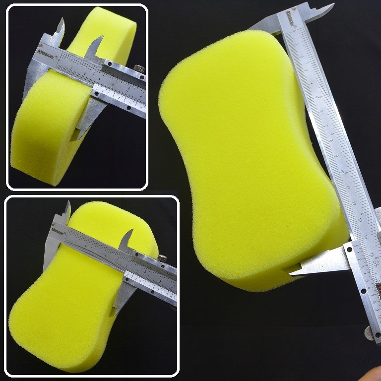 Jual M12 SPON CUCI MOTOR mobil busa spons sponge kuning tebal jumbo ...