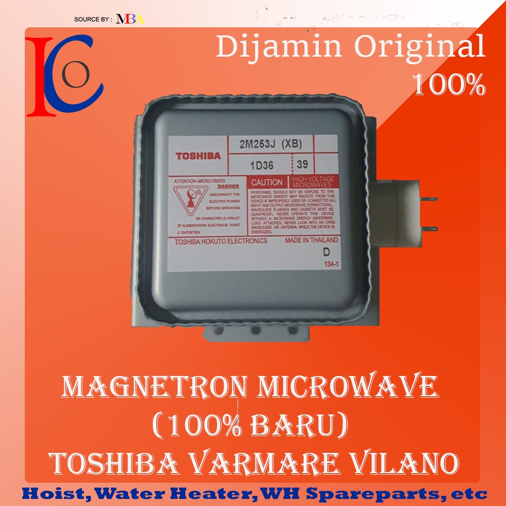 Jual Magnetron Microwave Toshiba 2M253J(XB) | Shopee Indonesia