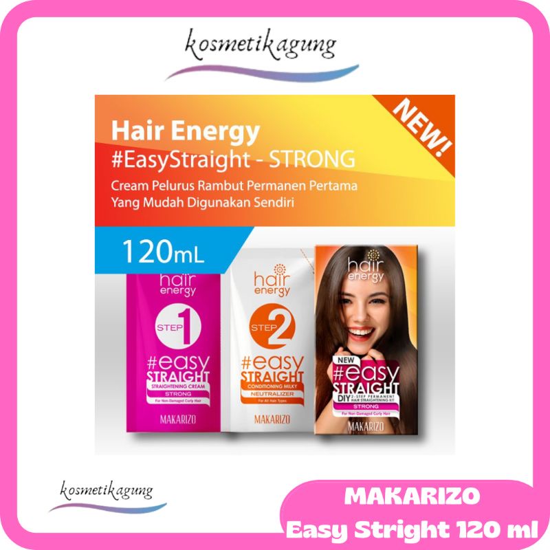 Jual MAKARIZO Easy Straight | Pelurus Rambut | Box |120 ml | | Shopee ...