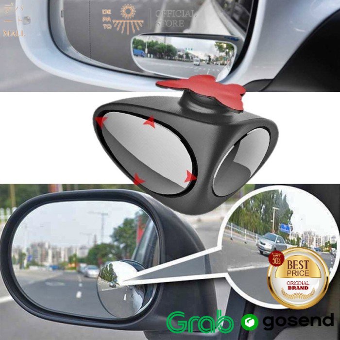 Jual Car Convex Mirror Sepasang (Kanan Dan Kiri) DP Shopee Indonesia
