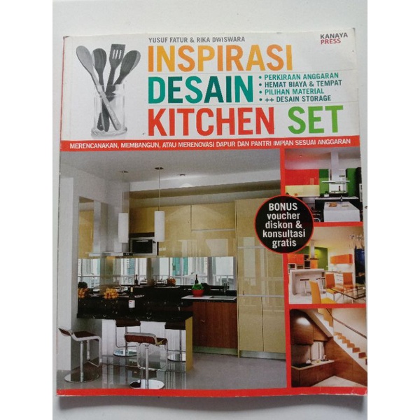 Jual Buku Arsitek Inspirasi Desain Kitchen Set Shopee Indonesia