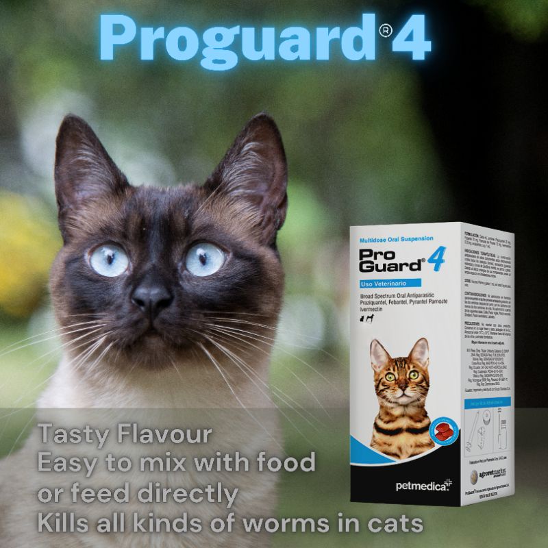 Jual ProGuard Obat Cacing Kucing Setara Drontal | Shopee Indonesia