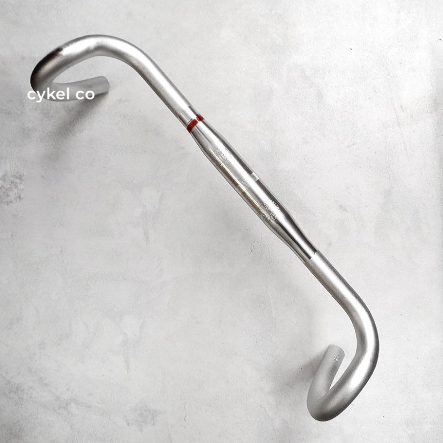 Jual nitto M137SSB dirt drop handlebar black silver 31.8 x 520mm