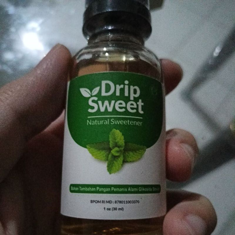 Jual Drip sweet natural sweetener pemanis alami 30 ml Dripsweet Stevia ...