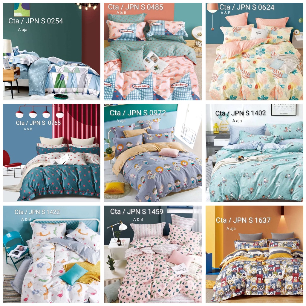 Jual Bahan Kain katun jepang meteran / Sprei dan Bedcover Katun Jepang