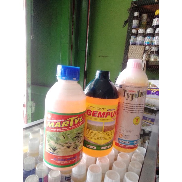 Jual Obat Rumput Sistemik Kemasan 1 Liter Herbisida Obat Rumput