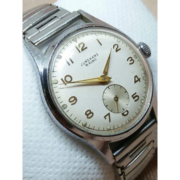 Jual Junghans subsecond J80 16rubis original jam tangan antik