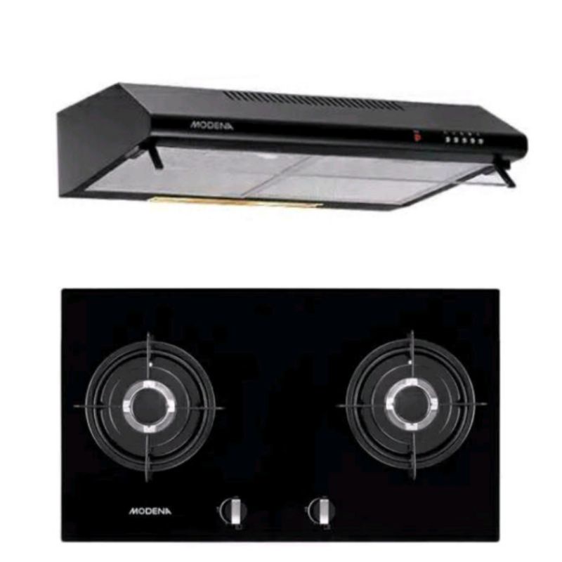 Jual Paket kompor tanam Modena BH 0725 / Bh 2725 Gabk dan Cookerhood ...