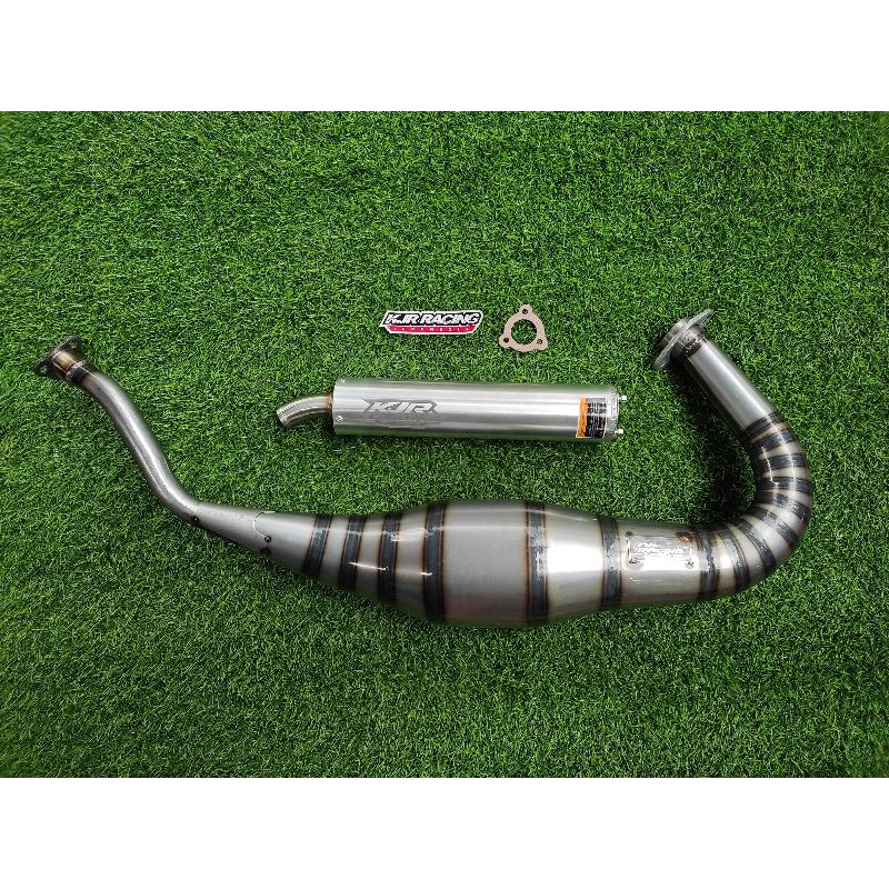 Jual KNALPOT NINJA R & RR COBRA TIPE FAST-TECH GALVANIS SILINCER SILVER ...