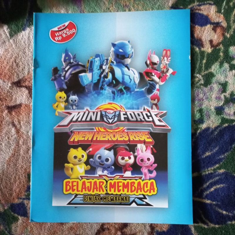 Jual ORIGINAL BUKU MINI FORCE PINTAR MEWARNAI BELAJAR MEMBACA | Shopee ...