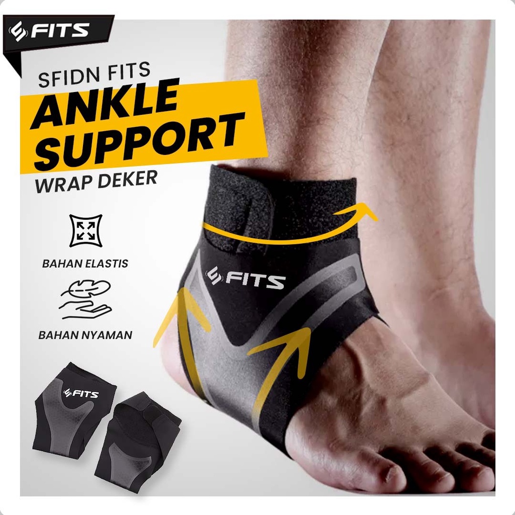 Jual SFIDN FITS Ankle Support Wrap Deker Penyangga Engkel Kaki | Shopee ...