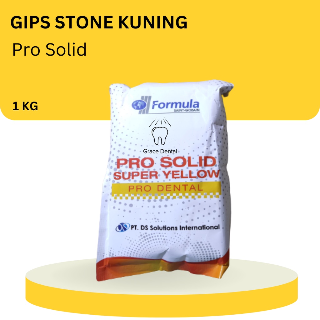 Jual Gips Stone Kuning Moldano Dental Cetakan Cor Gigi Tipe 3 III Shopee Indonesia