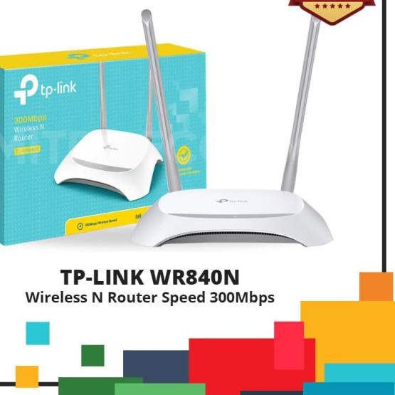 Jual WIRELESS ROUTER TP-LINK TL-WR840N 300Mbps | Shopee Indonesia
