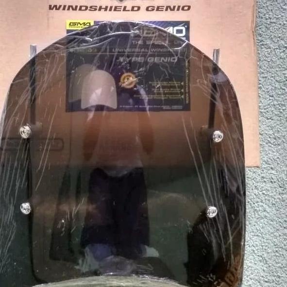 Jual VISOR WINDSHIELD GENIO UNIVERSAL VARIO BEAT MIO SCOOPY FINO XRIDE