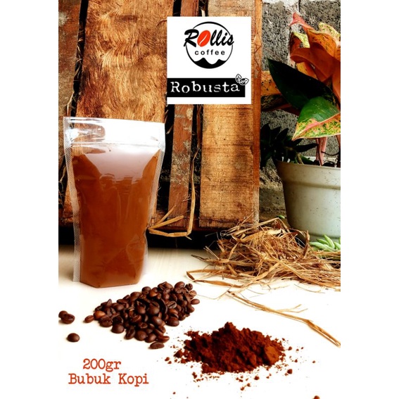 Jual Kopi Bubuk Robusta 100 Robusta Pilihan 150gram Shopee Indonesia 4734