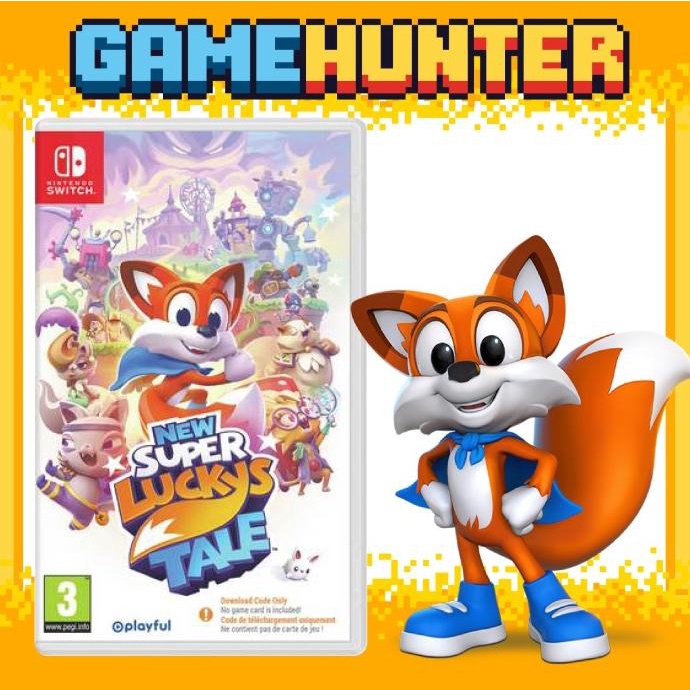 Jual Nintendo Switch New Super Luckys Tale New Super Lucky Tale