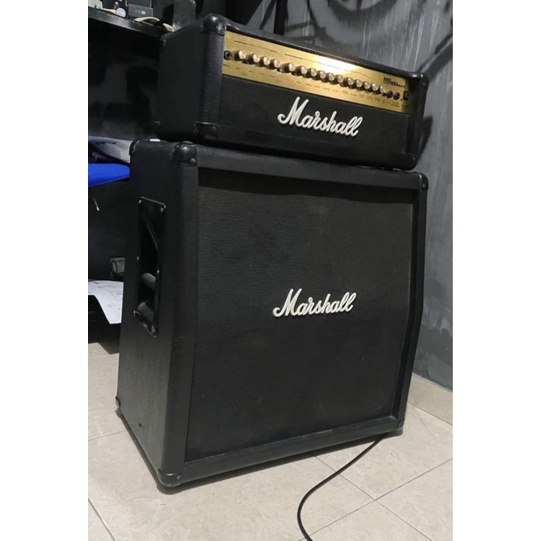 Jual MARSHALL MG 100 HDFX HEAD SECOND FULL ORIGINAL Shopee Indonesia