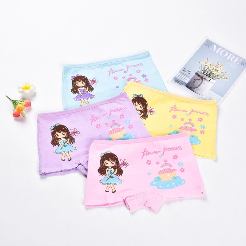 [UNIK88] NK-02 Cd celana dalam anak perempuan murah bahan katun - Princess flower | AutoStock